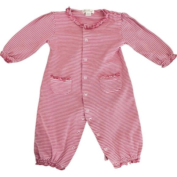 Kissy Kissy Baby Girls Bundle of 3 Cotton One Pieces. 6-9 Months. - Picture 2 of 13